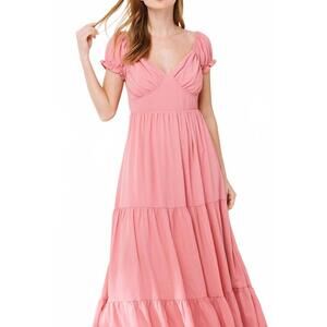 NEW BETTER BE women's ridge dress in rosewood